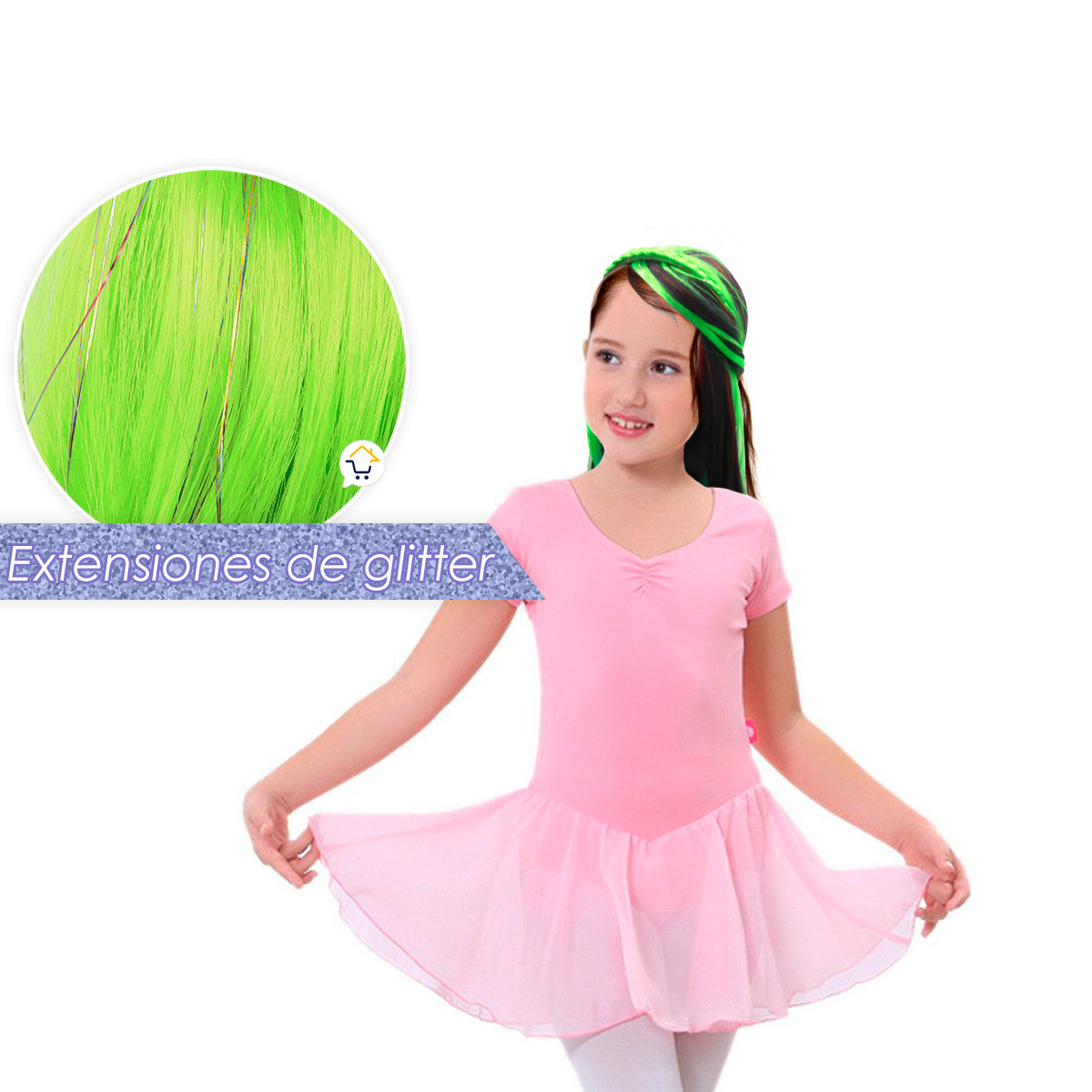 Vista 2 de Diadema Extensión Tutu Halloween 362202